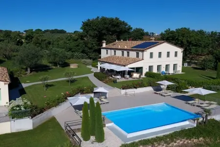 Casa Terra – Maison 4 pers. avec piscine à Monte San Vito : photo 1