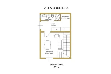 Villa Orchidea à Torre Santa Sabina, 400 m de la plage : photo 42