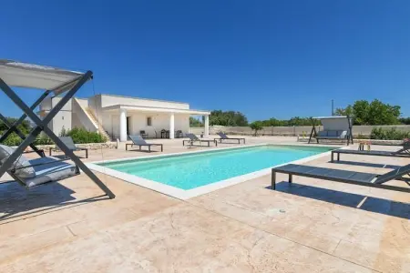 Villa Gioena : maison 8 pers. avec piscine à San Vito