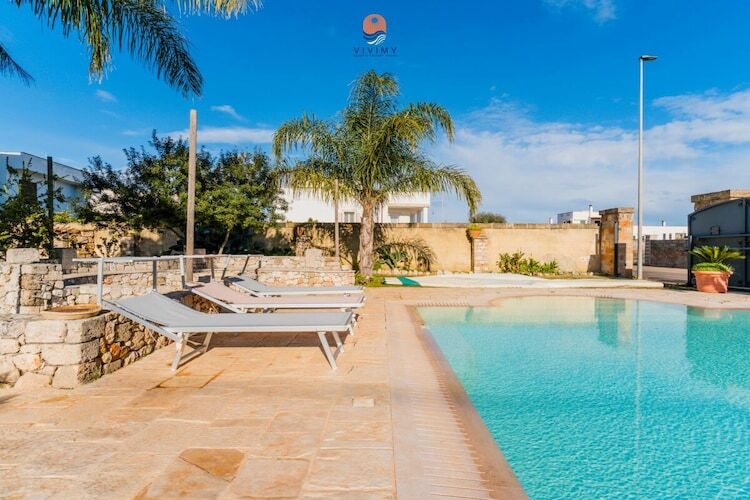 Villa Alida à Andrano : piscine et jardin pour 7 personnes - Photo 4