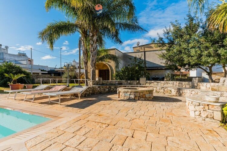 Villa Alida à Andrano : piscine et jardin pour 7 personnes - Photo 5