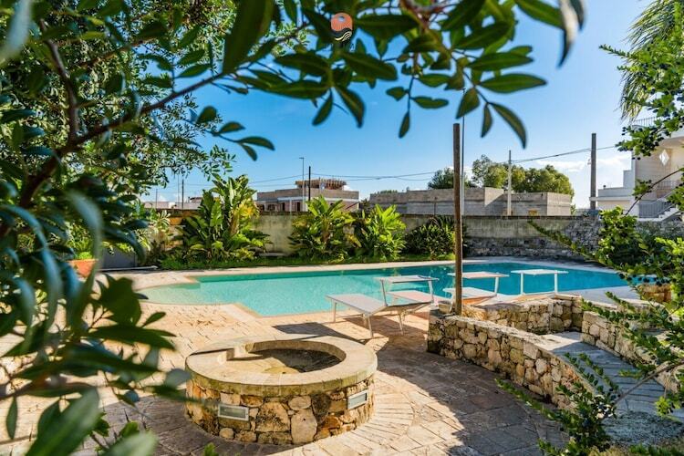 Villa Alida à Andrano : piscine et jardin pour 7 personnes - Photo 6