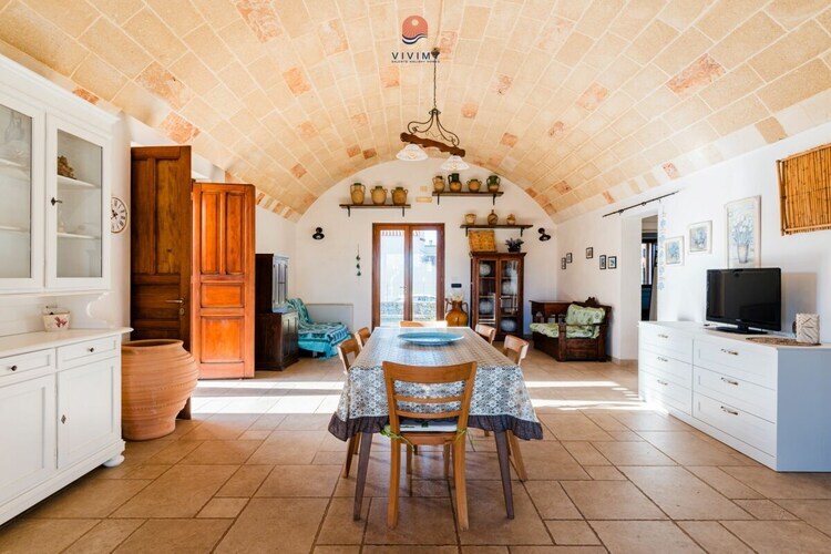Villa Alida à Andrano : piscine et jardin pour 7 personnes - Photo 7