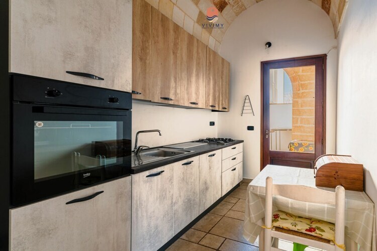 Villa Alida à Andrano : piscine et jardin pour 7 personnes - Photo 9