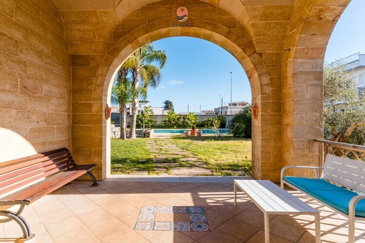 Villa Alida à Andrano : piscine et jardin pour 7 personnes - Photo 20