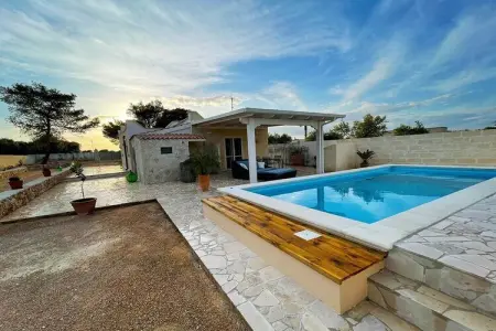 Gîte rénové 4 pers. avec piscine privée à Manduria : photo 2