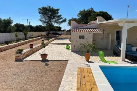 Gîte rénové 4 pers. avec piscine privée à Manduria : photo 7