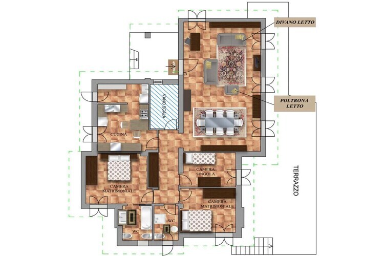 Villa Contura : 3 logements indépendants, piscine et vue Éoliennes - Photo 21