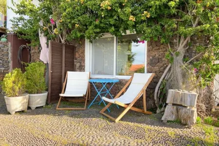 Maison vue mer à Garajau, 2 pers., terrasse panoramique : photo 4