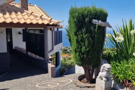 Maison vue océan à 320 m d'altitude, Estreito da Calheta : photo 3