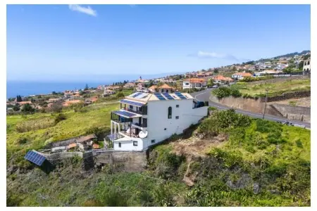Maison vue océan à 320 m d'altitude, Estreito da Calheta : photo 5