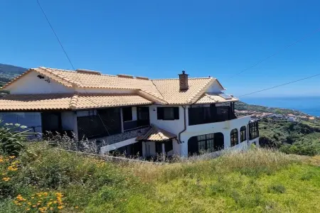Maison vue océan à 320 m d'altitude, Estreito da Calheta : photo 13
