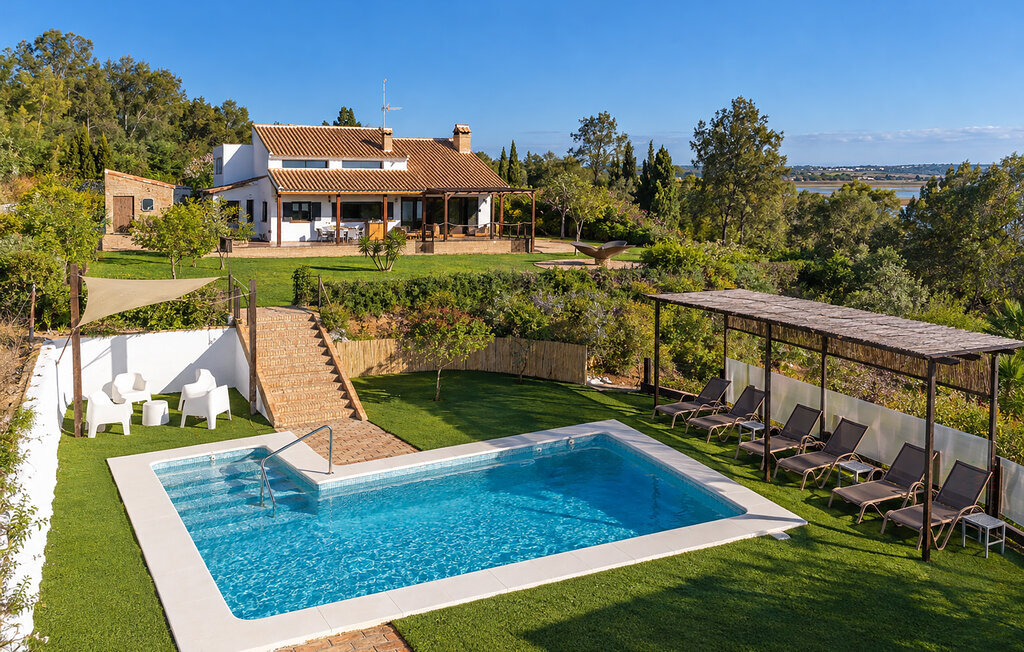 Maison rustique 8 pers. avec piscine à Moguer - Photo 1