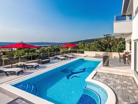 Villa Delfin, 4 ch, piscine chauffée à Punat : photo 36