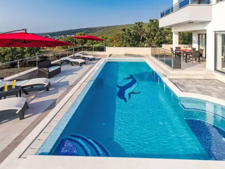 Villa Delfin, 4 ch, piscine chauffée à Punat : photo 38