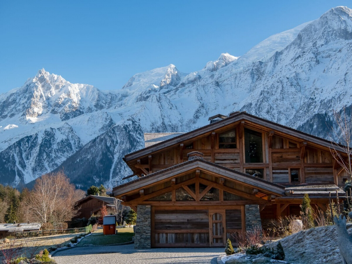 Chalet avec piscine, animaux OK, vue Mont-Blanc - 11 pers. - Photo 20