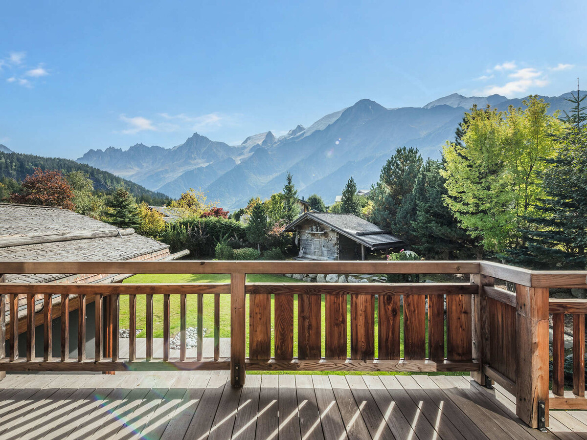 Chalet avec piscine, animaux OK, vue Mont-Blanc - 11 pers. - Photo 23