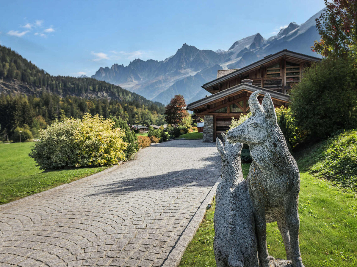 Chalet avec piscine, animaux OK, vue Mont-Blanc - 11 pers. - Photo 24