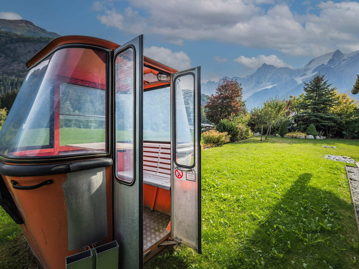 Chalet avec piscine, animaux OK, vue Mont-Blanc - 11 pers. - Photo 26