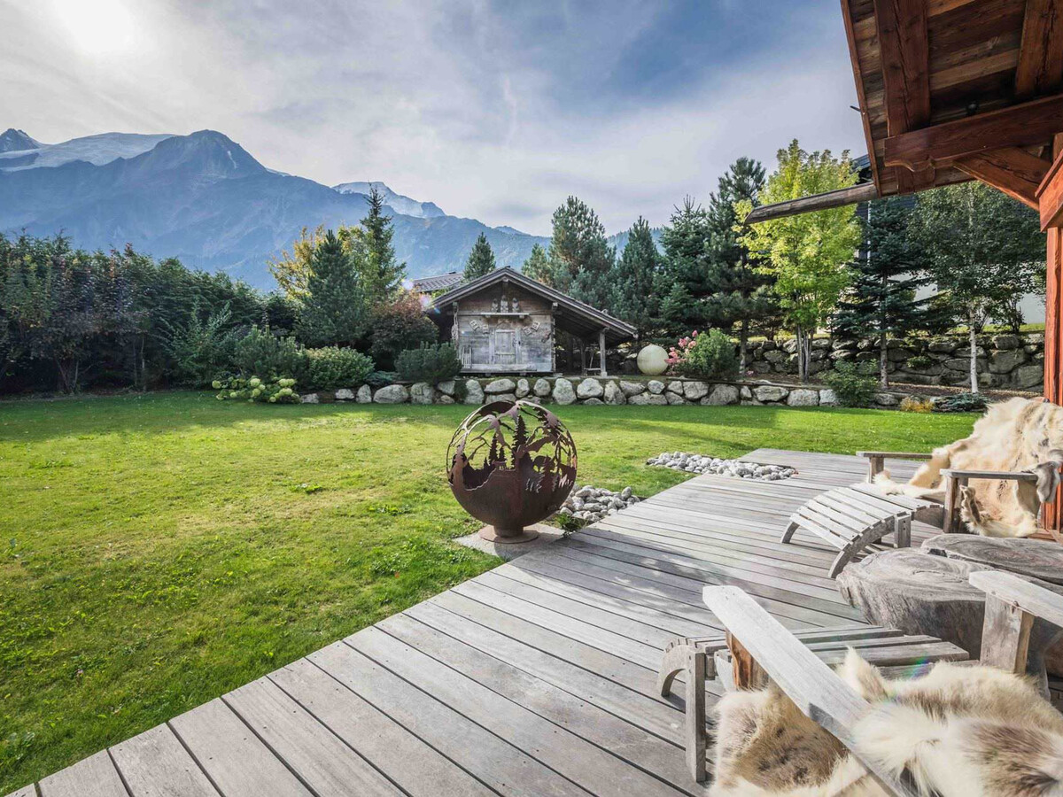 Chalet avec piscine, animaux OK, vue Mont-Blanc - 11 pers. - Photo 27