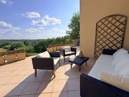 La Colline Haute, maison piscine privée à Sagelat : photo 5