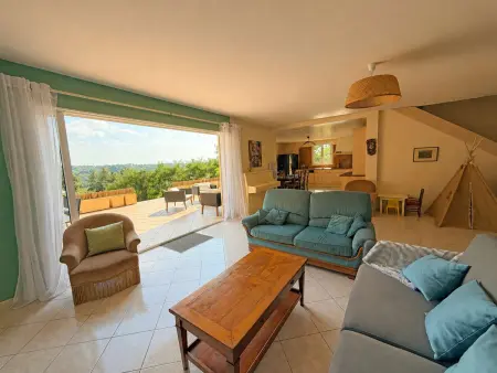 La Colline Haute, maison piscine privée à Sagelat : photo 7