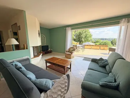 La Colline Haute, maison piscine privée à Sagelat : photo 8