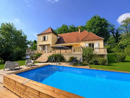 La Colline Haute, maison piscine privée à Sagelat : photo 20