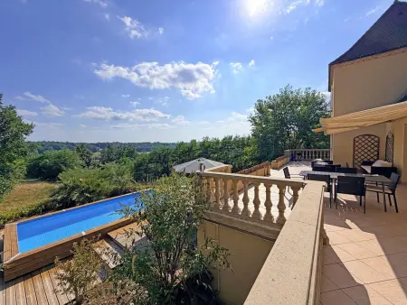 La Colline Haute, maison piscine privée à Sagelat : photo 21