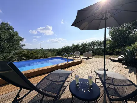 La Colline Haute, maison piscine privée à Sagelat : photo 22