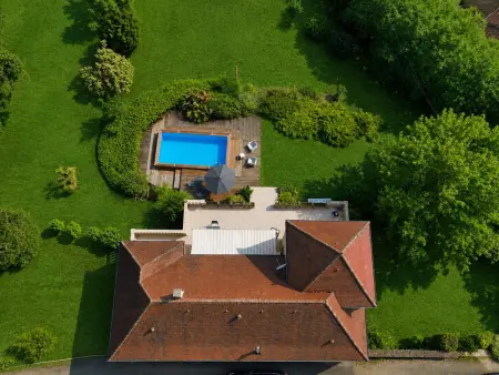 La Colline Haute, maison piscine privée à Sagelat : photo 26