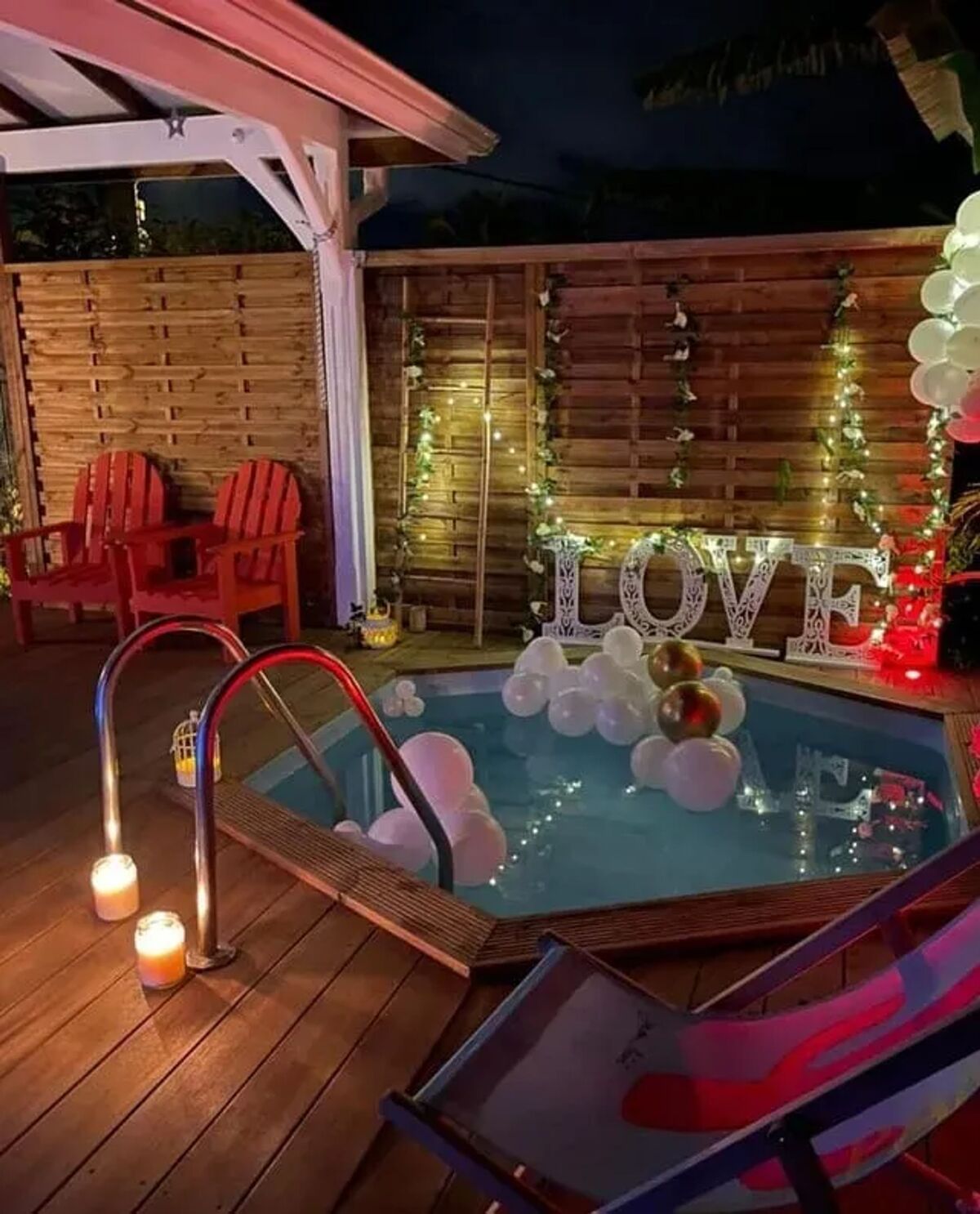 Bungalow avec piscine privée et jacuzzi au Diamant, Martinique - Photo 12