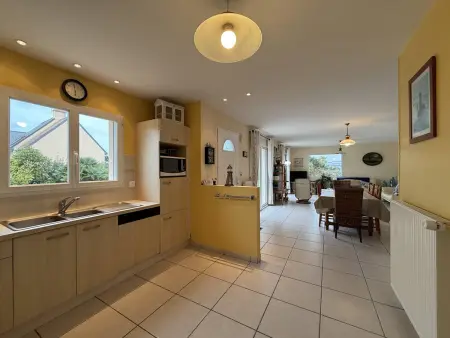 Maison 7 personnes, jardin clos, 600m de la mer : photo 16