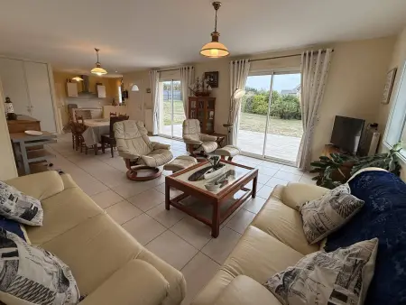 Maison 7 personnes, jardin clos, 600m de la mer : photo 17
