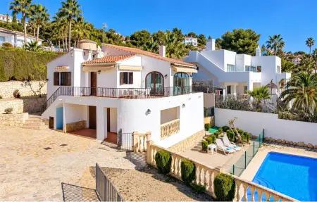 Droomland – Maison avec piscine et vue mer à Teulada : photo 1
