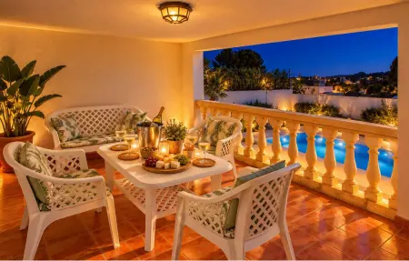 Droomland – Maison avec piscine et vue mer à Teulada : photo 7