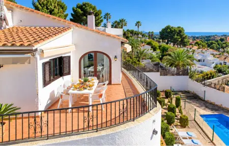 Droomland – Maison avec piscine et vue mer à Teulada : photo 11