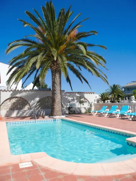 Villa Grand Canal à Empuriabrava : piscine chauffable, amarre privée : photo 23
