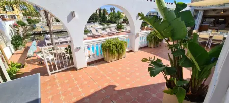 Villa Grand Canal à Empuriabrava : piscine chauffable, amarre privée : photo 30