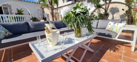 Villa Grand Canal à Empuriabrava : piscine chauffable, amarre privée : photo 47