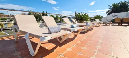 Villa Grand Canal à Empuriabrava : piscine chauffable, amarre privée : photo 53