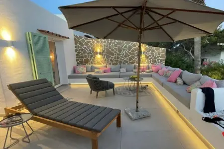 Maison 8 personnes vue mer à Ibiza, 4 chambres : photo 7