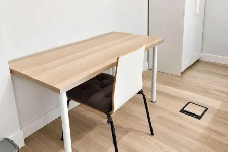Chambre privée Madrid – Kitchenette et terrasse partagée : photo 10