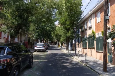 Chambre privée Madrid – Kitchenette et terrasse partagée : photo 22