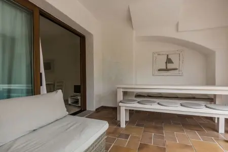 Maison 100 m² vue mer à Porto Cervo, jardin méditerranéen : photo 17