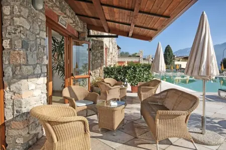 Appartement 4 personnes Gargnano vue lac et parking : photo 1