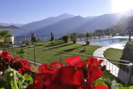 Maison Himmelreich à Lana, 3 balcons et piscine : photo 3