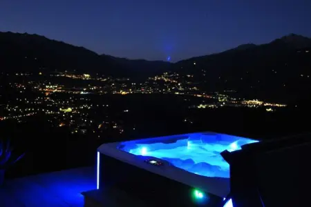 Maison Himmelreich à Lana, 3 balcons et piscine : photo 9