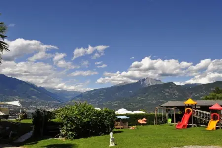 Maison Himmelreich à Lana, 3 balcons et piscine : photo 12