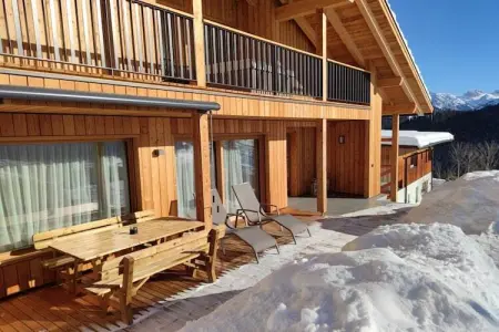 Chalet bio Marebbe : 2 chambres, spa et potager : photo 8